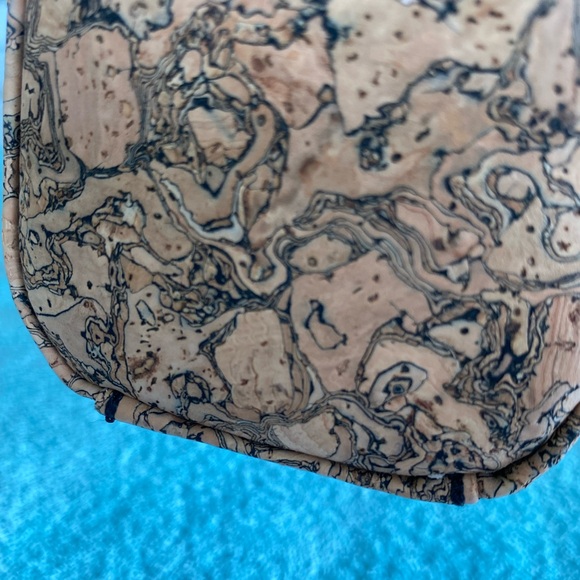 NWT Queork Tan Cork Mini Jackson Crossbody Bag - Picture 11 of 16